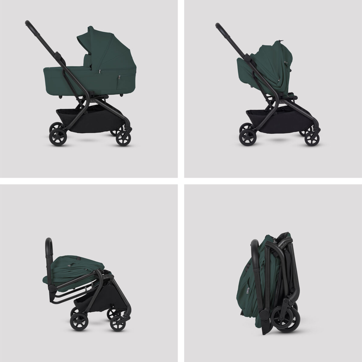 Silver Cross Nia Travel System with Glide Plus, Base 360 and Accessory Pack