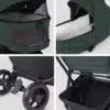 Silver Cross Nia Travel System with Glide Plus, Base 360 and Accessory Pack