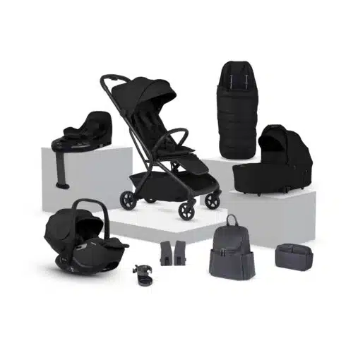 Silver Cross Nia Travel System with Glide Plus, Base 360 and Accessory Pack