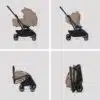 Silver Cross Nia Travel System with Glide Plus & Base Plus 360