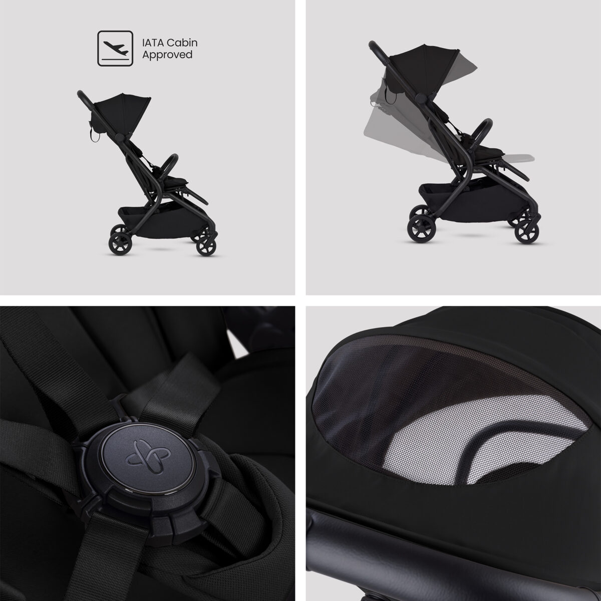 Silver Cross Nia Travel System with Glide Plus & Base Plus 360