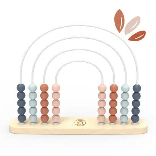 Speedy Monkey Wooden Rainbow Abacus