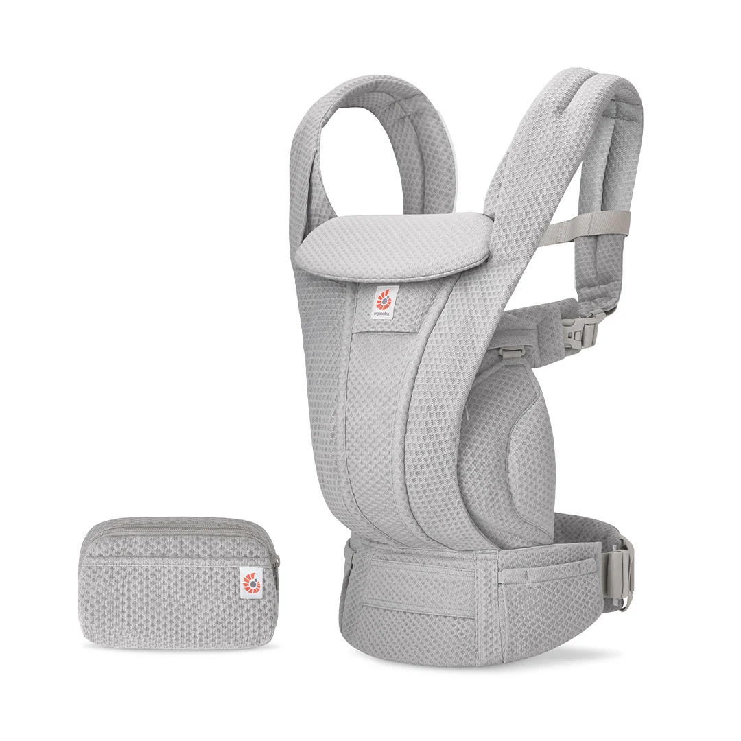 Ergobaby Omni Deluxe Mesh Baby Carrier - Pearl Grey