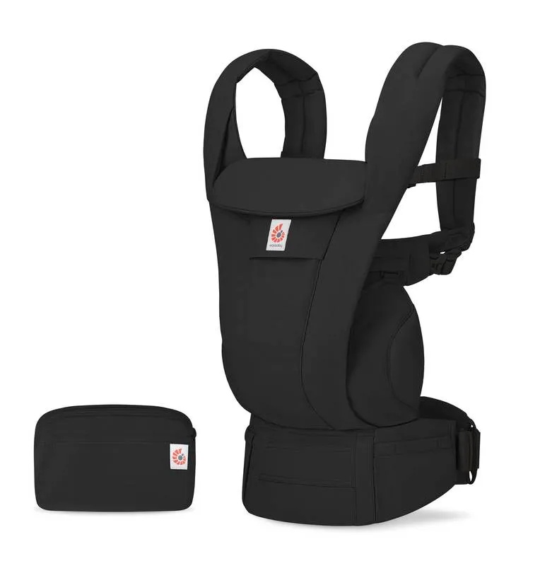 ergobaby Omni Deluxe Cotton Baby Carrier - Onyx Black