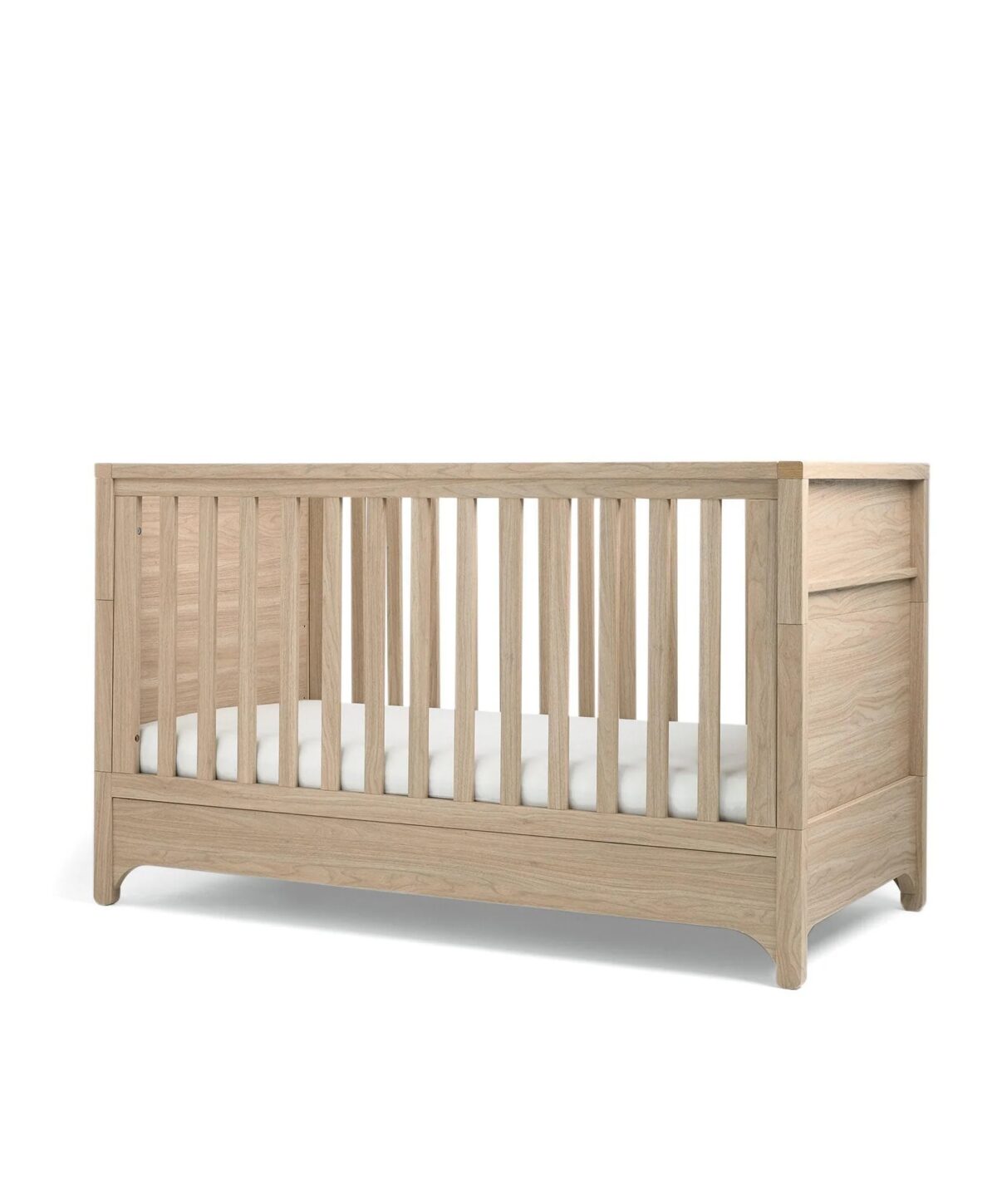 Mamas and Papas Barton 3 Piece Nursery Furniture Set including Cotbed, Changer and Wardrobe - Natural Oak - Image 10