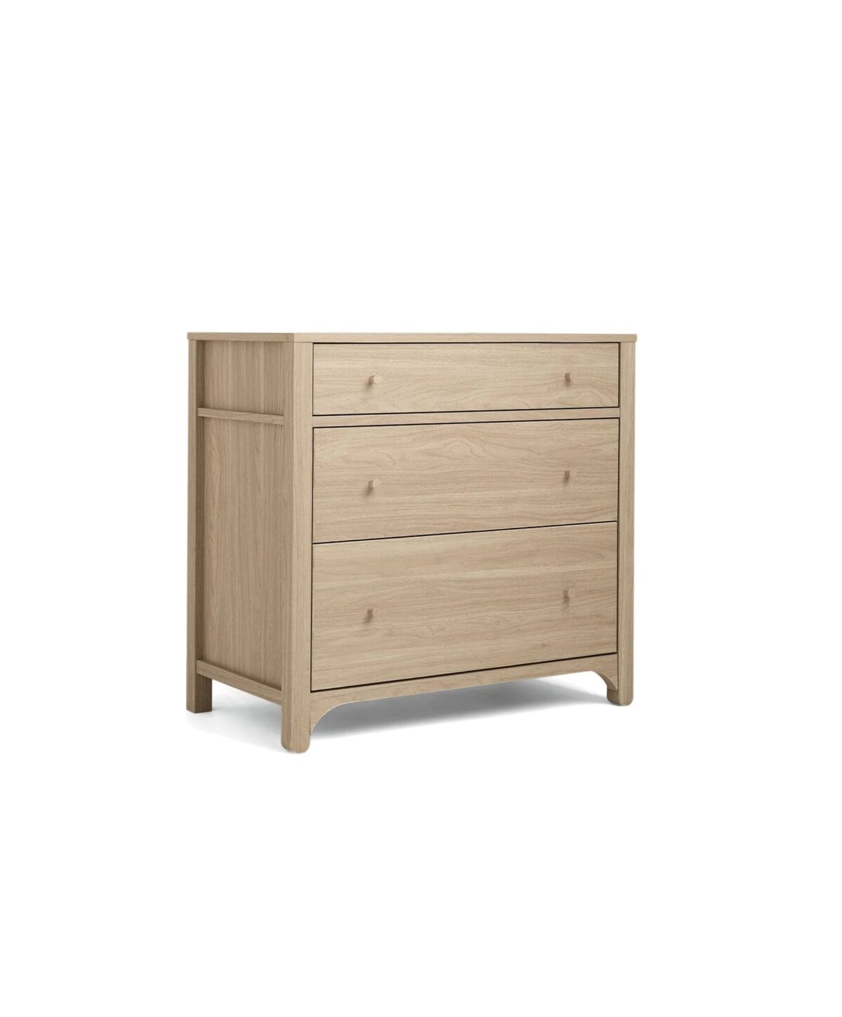 Mamas and Papas Barton 3 Piece Nursery Furniture Set including Cotbed, Changer and Wardrobe - Natural Oak - Image 9