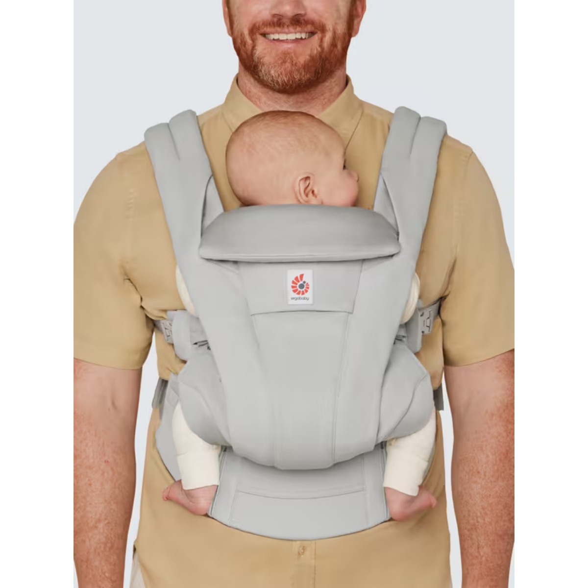 ergobaby Omni Deluxe Cotton Baby Carrier - Pearl Grey