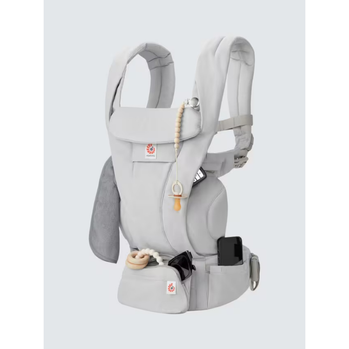 ergobaby Omni Deluxe Cotton Baby Carrier - Pearl Grey