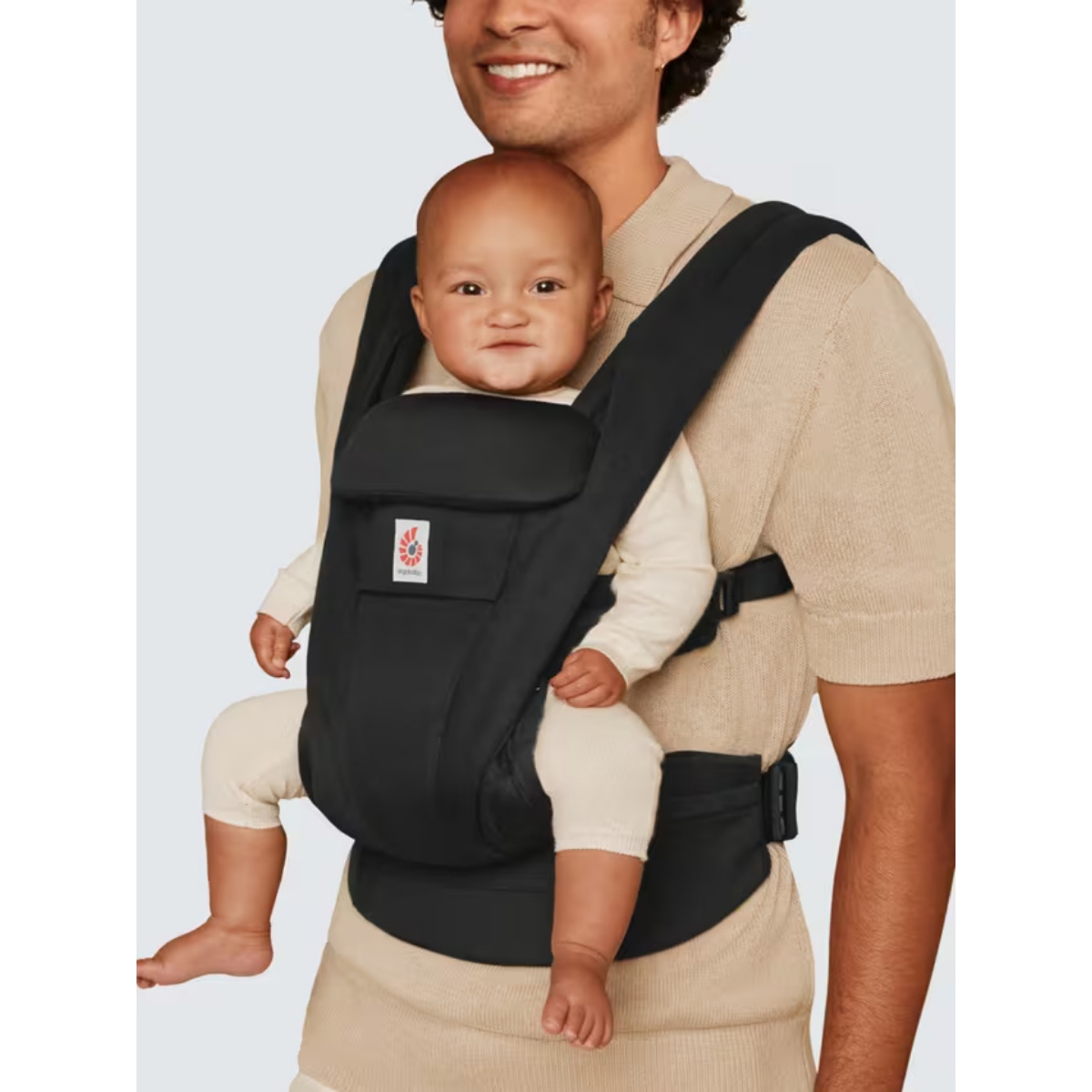 ergobaby Omni Deluxe Cotton Baby Carrier - Onyx Black