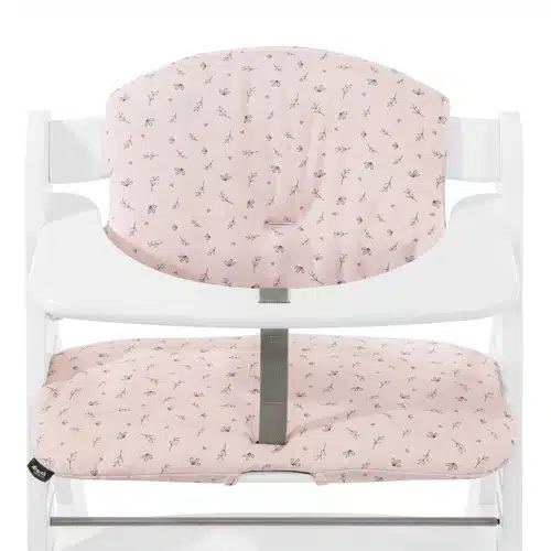 Hauck Alpha Highchair Pad Select  - Jersey Flowers Rose