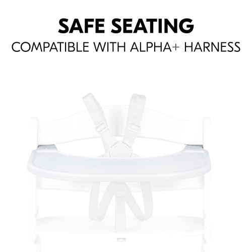 Hauck Alpha Click Tray - White - Image 6