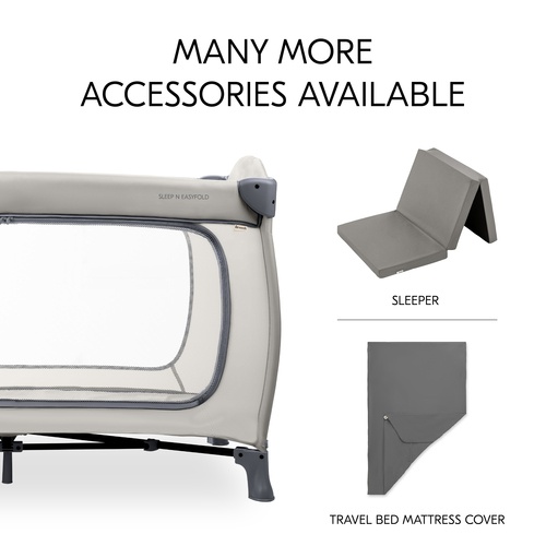 Hauck Sleep n Easy Fold - Dark Grey - Image 22