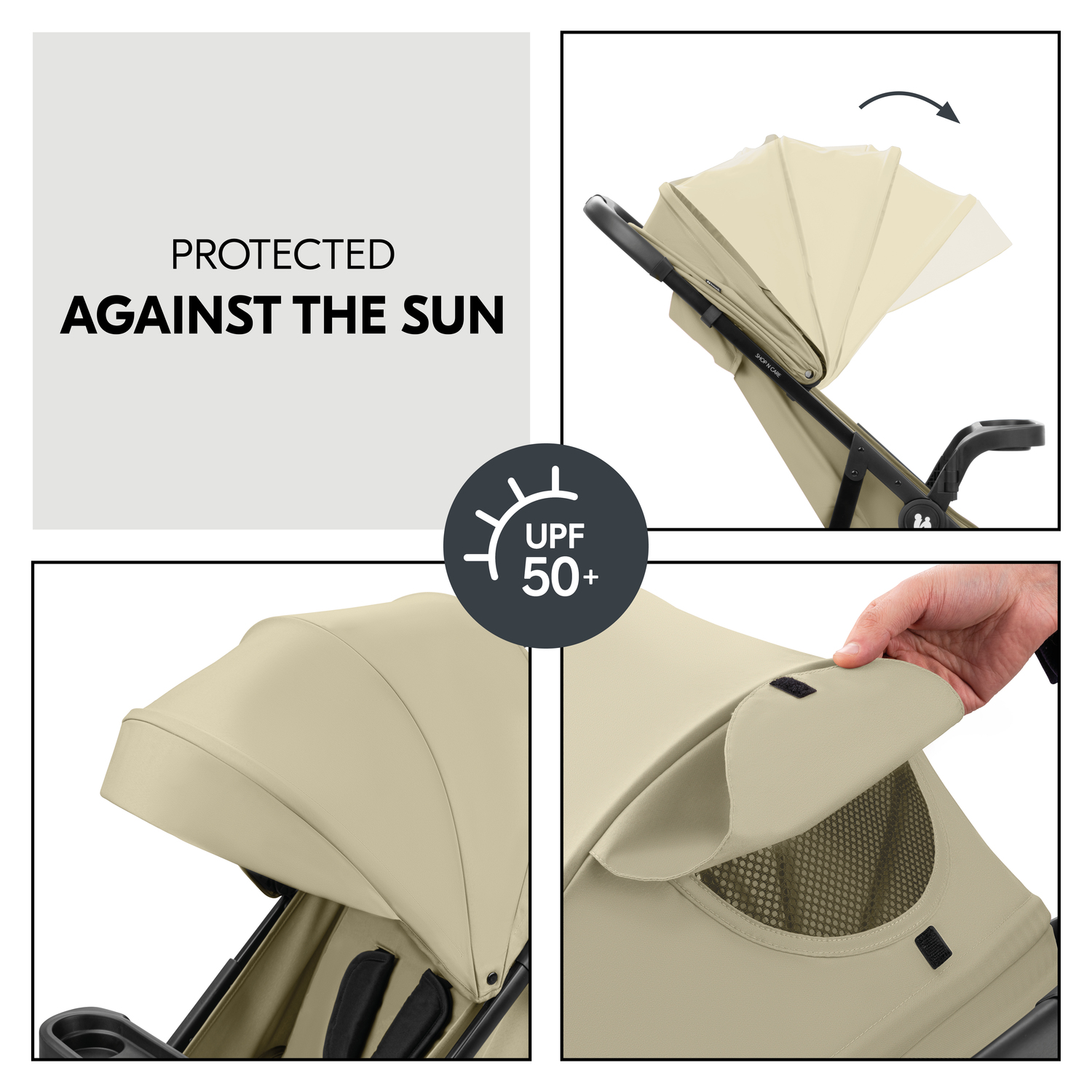 Hauck Shop N Care Trio Set - Olive - Image 7