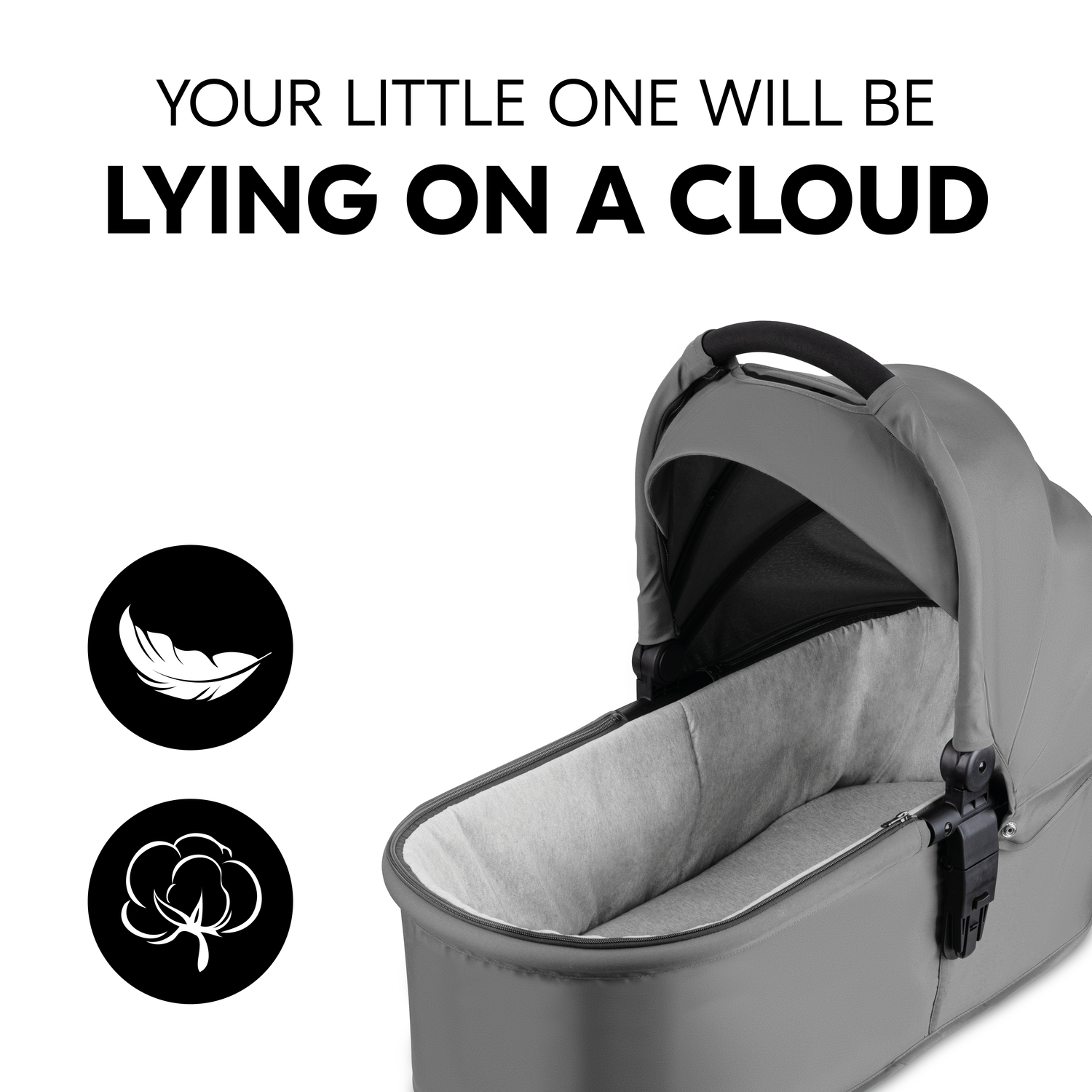 Hauck Shop N Care Trio Set - Grey - Image 11