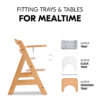 Hauck Alpha+ Wooden Highchair – Natural