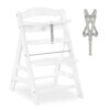 Hauck Alpha Wooden Highchair – White