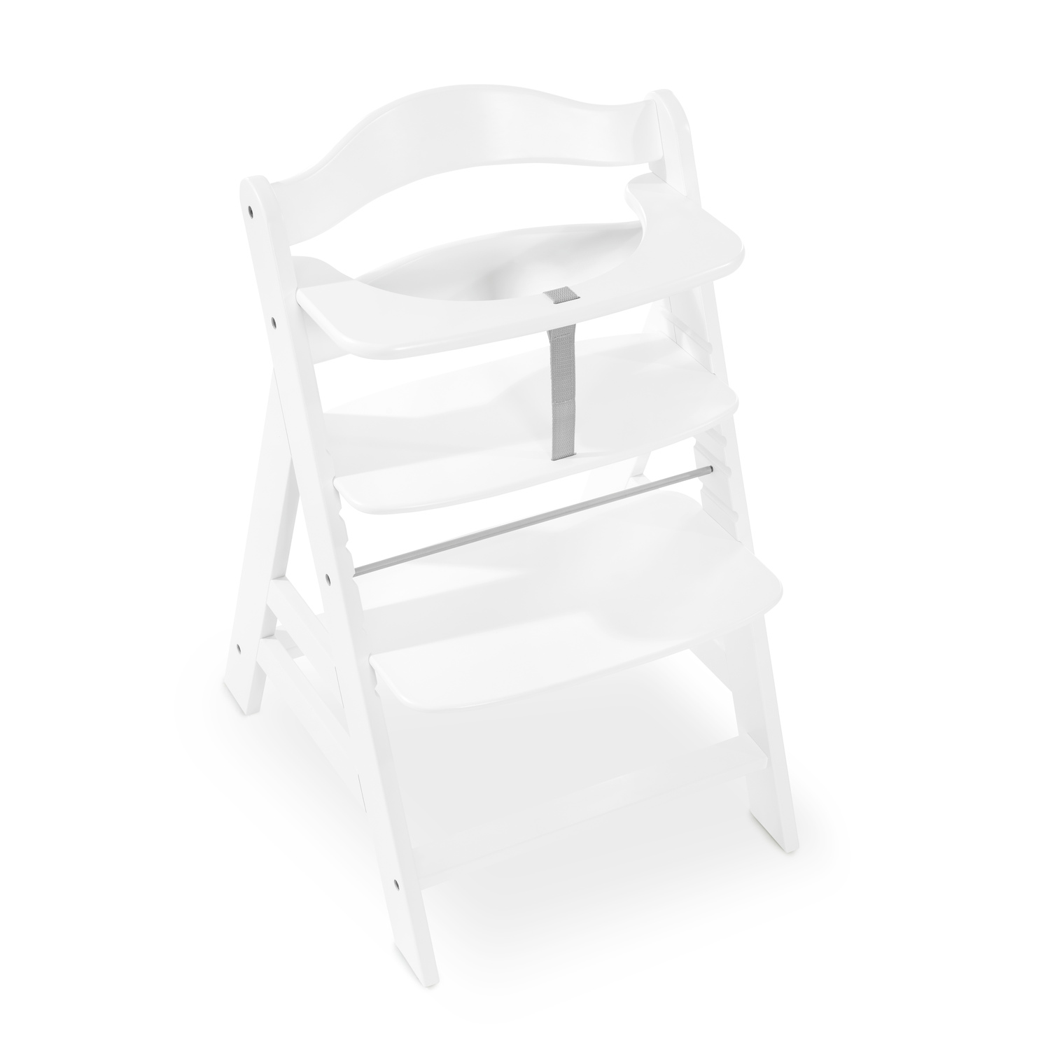 Hauck Alpha Wooden Highchair – White