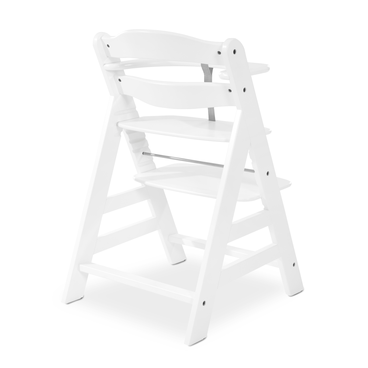 Hauck Alpha Wooden Highchair – White