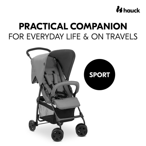 Hauck Sport Pushchair - Grey - Image 13