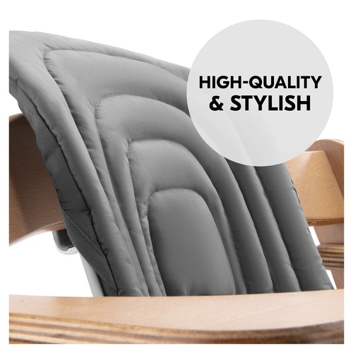 Hauck Highchair Baby Seat Pad - Dark Grey - Image 14
