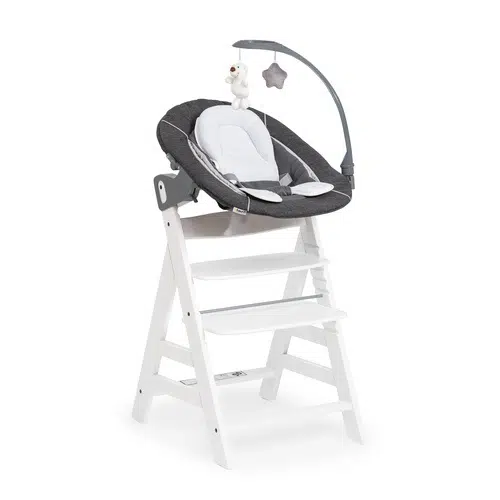 Hauck Alpha Bouncer Deluxe - Melange Grey - Image 8