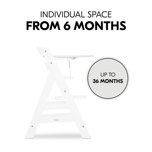 Hauck Alpha Click Tray - White - Image 4