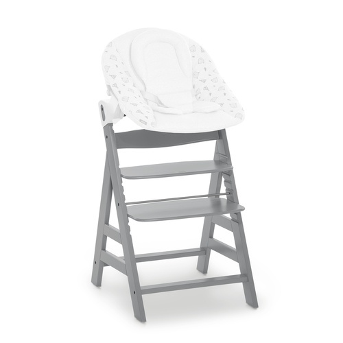 Hauck Alpha Wooden Highchair - Grey - Image 2