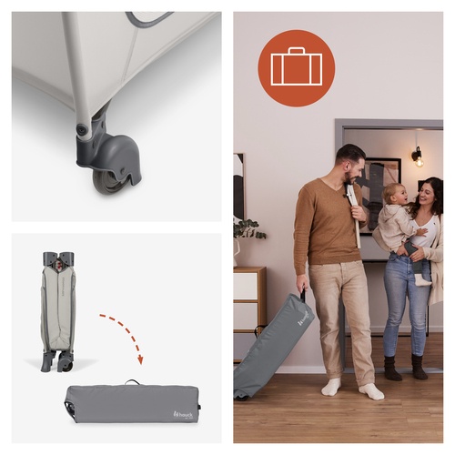 Hauck Sleep n Easy Fold - Dark Grey - Image 25