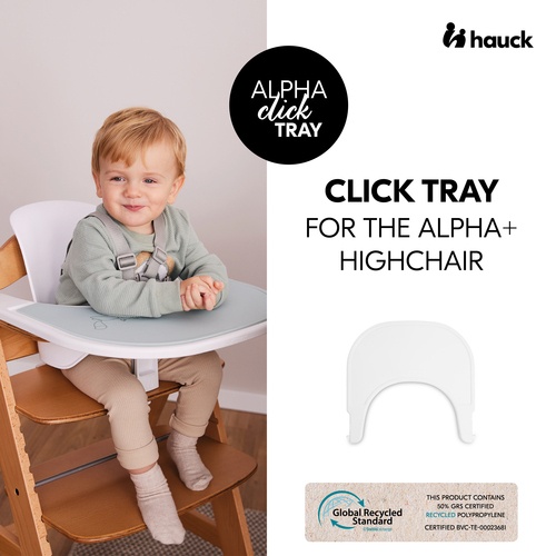 Hauck Alpha Click Tray - White - Image 2