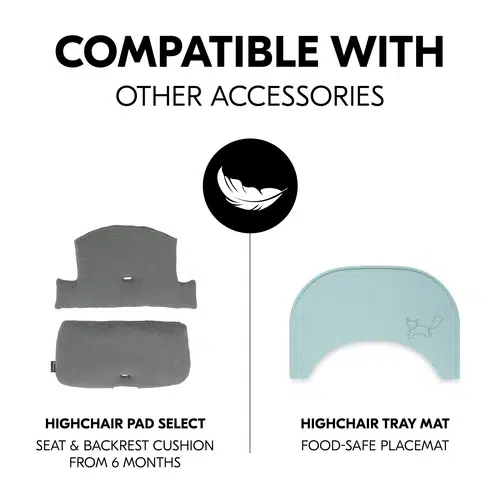 Hauck Alpha Click Tray - Grey - Image 8