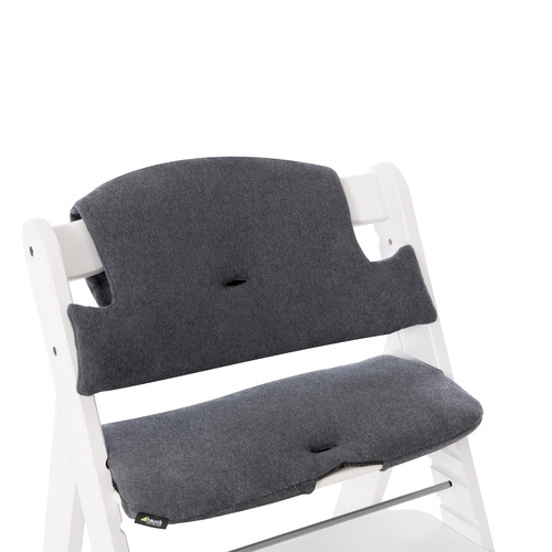 Hauck Alpha Highchair Pad Select  - Jersey Charcoal