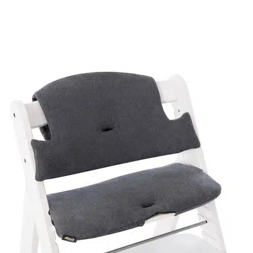 Hauck Alpha Highchair Pad Select  - Jersey Charcoal