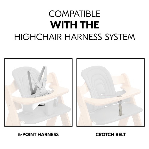Hauck Highchair Baby Seat Pad - Dark Grey - Image 13