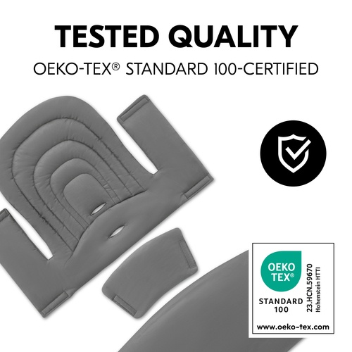 Hauck Highchair Baby Seat Pad - Dark Grey - Image 16