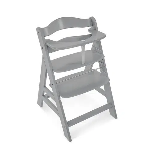 Hauck Alpha Wooden Highchair - Grey - Image 8