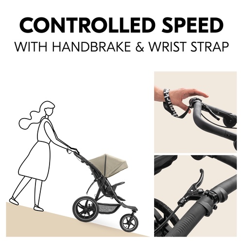 Hauck Runner 3 - Olive - Image 9