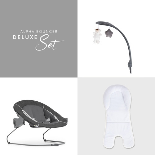 Hauck Alpha Bouncer Deluxe - Melange Grey - Image 12