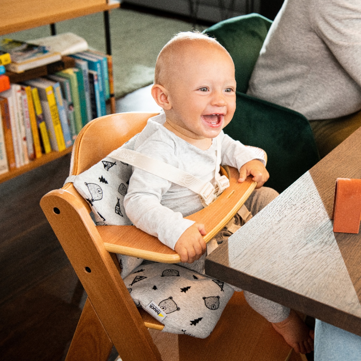 Hauck Alpha+ Wooden Highchair – Natural