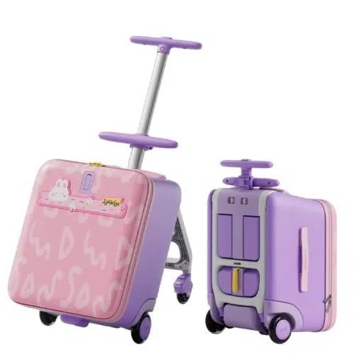 JoviKids 3-in-1 Children's Ride-on Suitcase - Pink