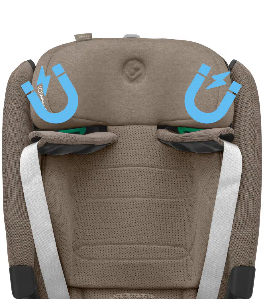 Maxi-Cosi Titan Pro I-Size Car Seat - Authentic Truffle - Image 3