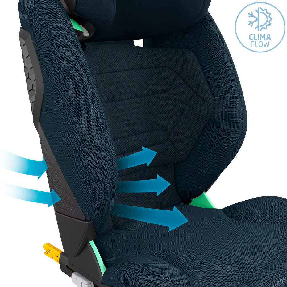 Maxi Cosi RodiFix Pro2 i-Size Car Seat - Authentic Blue - Image 3
