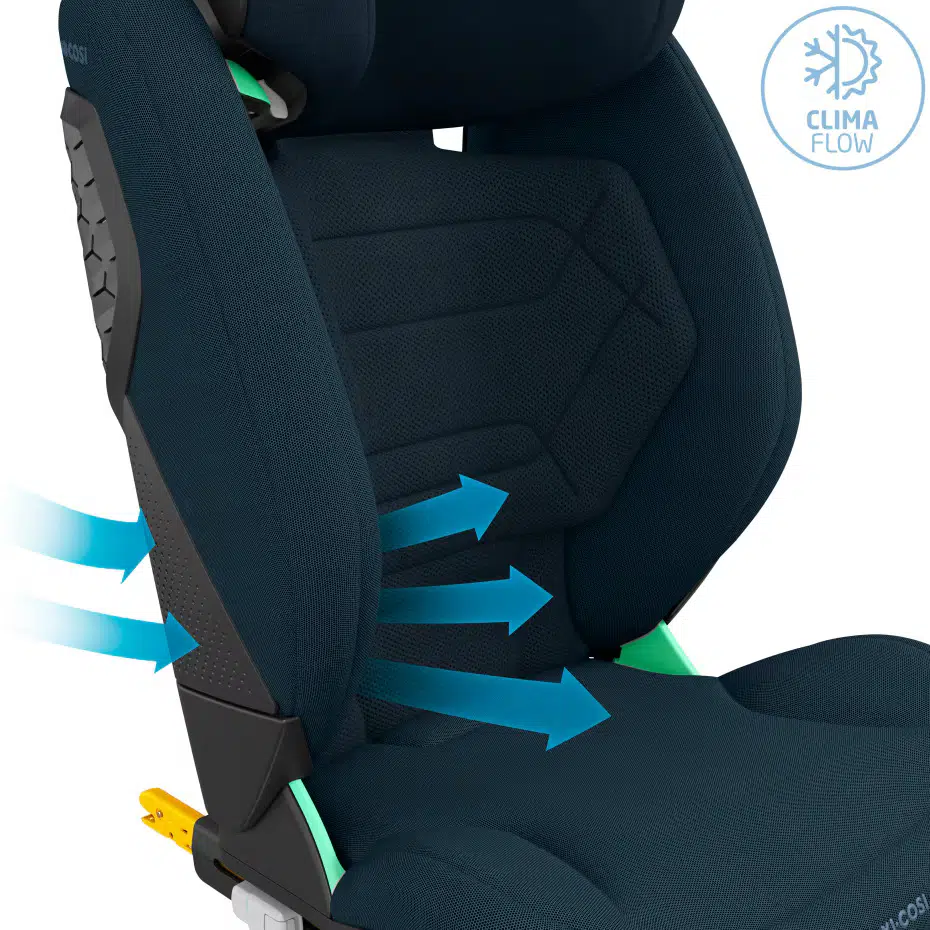 Maxi Cosi RodiFix Pro2 i-Size Car Seat - Authentic Blue - Image 3