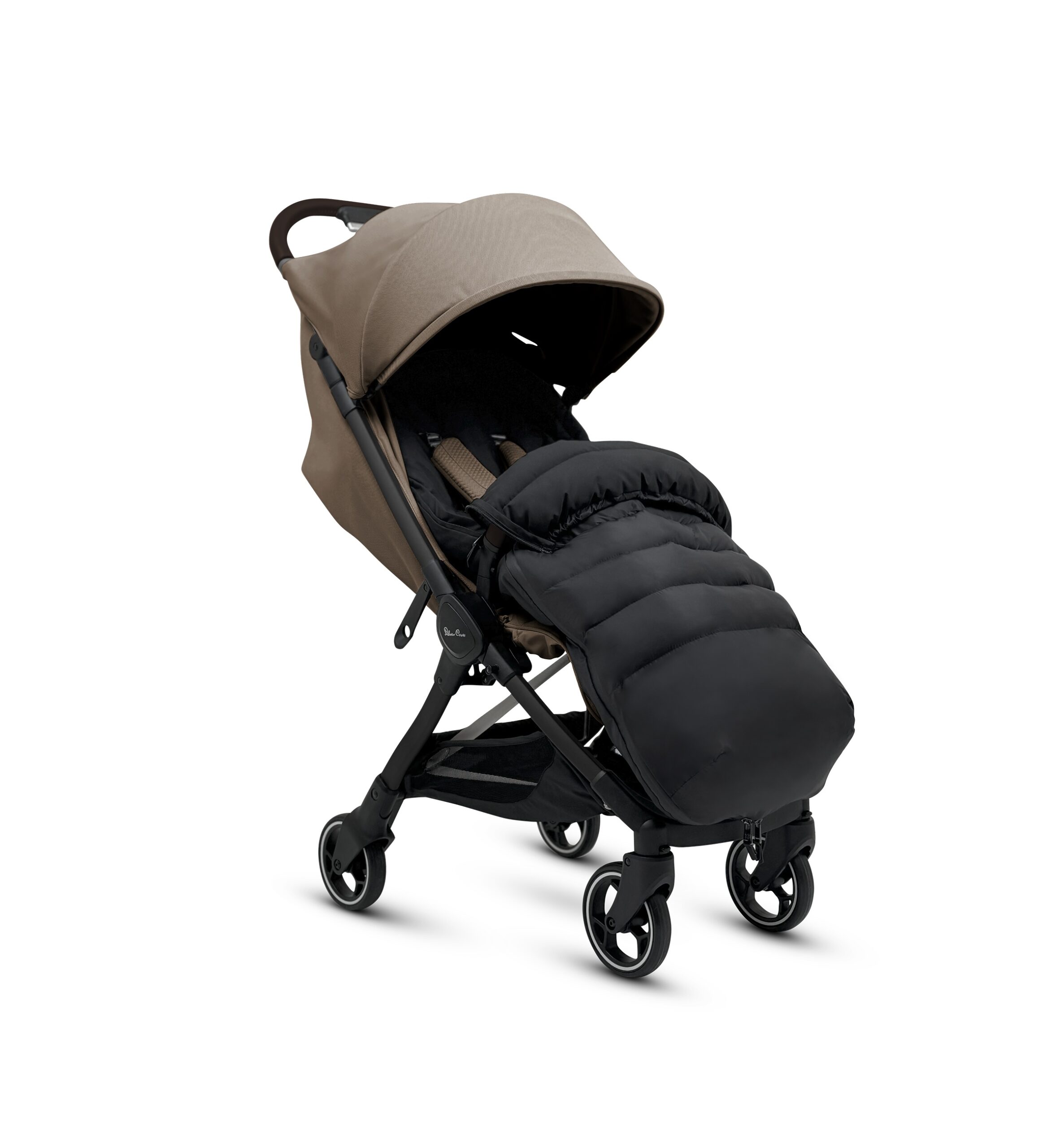 Silver Cross Clic 2 Stroller with Silver Cross Universal Footmuff | Cobble - Image 3
