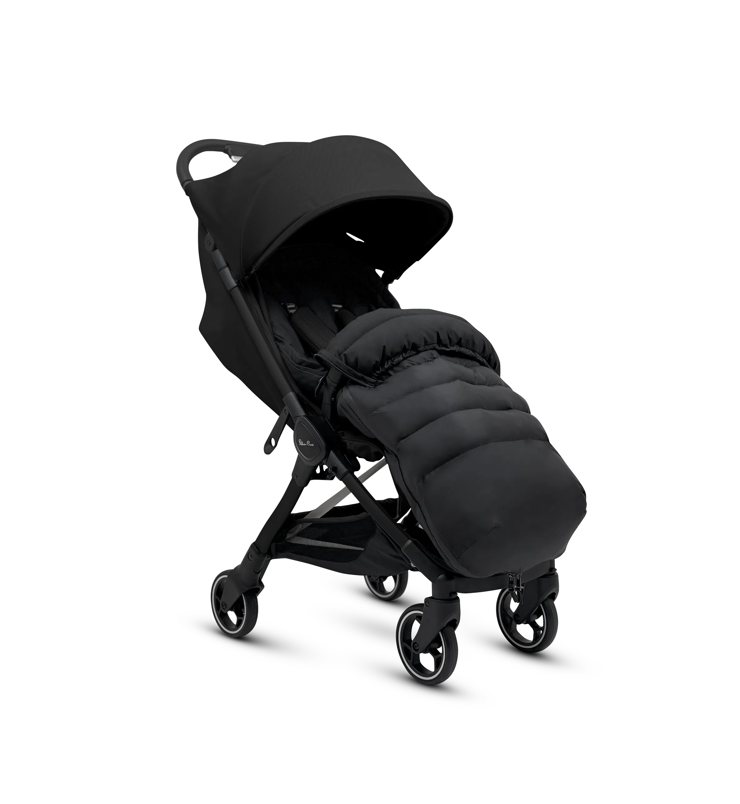 Silver Cross Clic 2 Stroller with Silver Cross Universal Footmuff | Space - Image 3