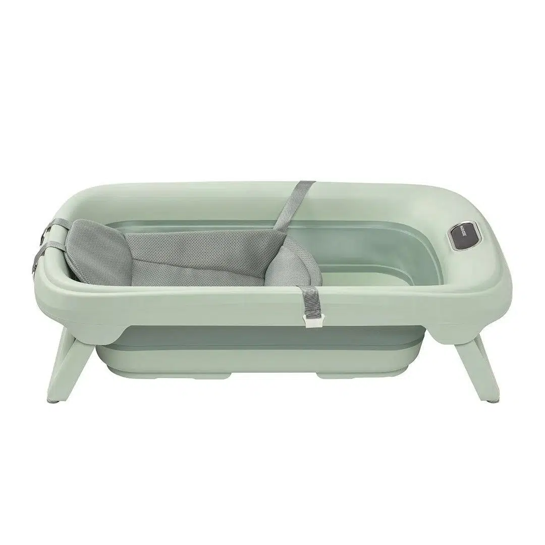 Maxi Cosi Indigo Pro Bathtub with Newborn Insert - Sage Green