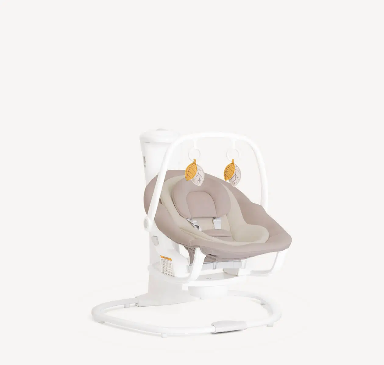 Joie Whimsy Wind‑Up 2in1 Swing & Rocker – Almond