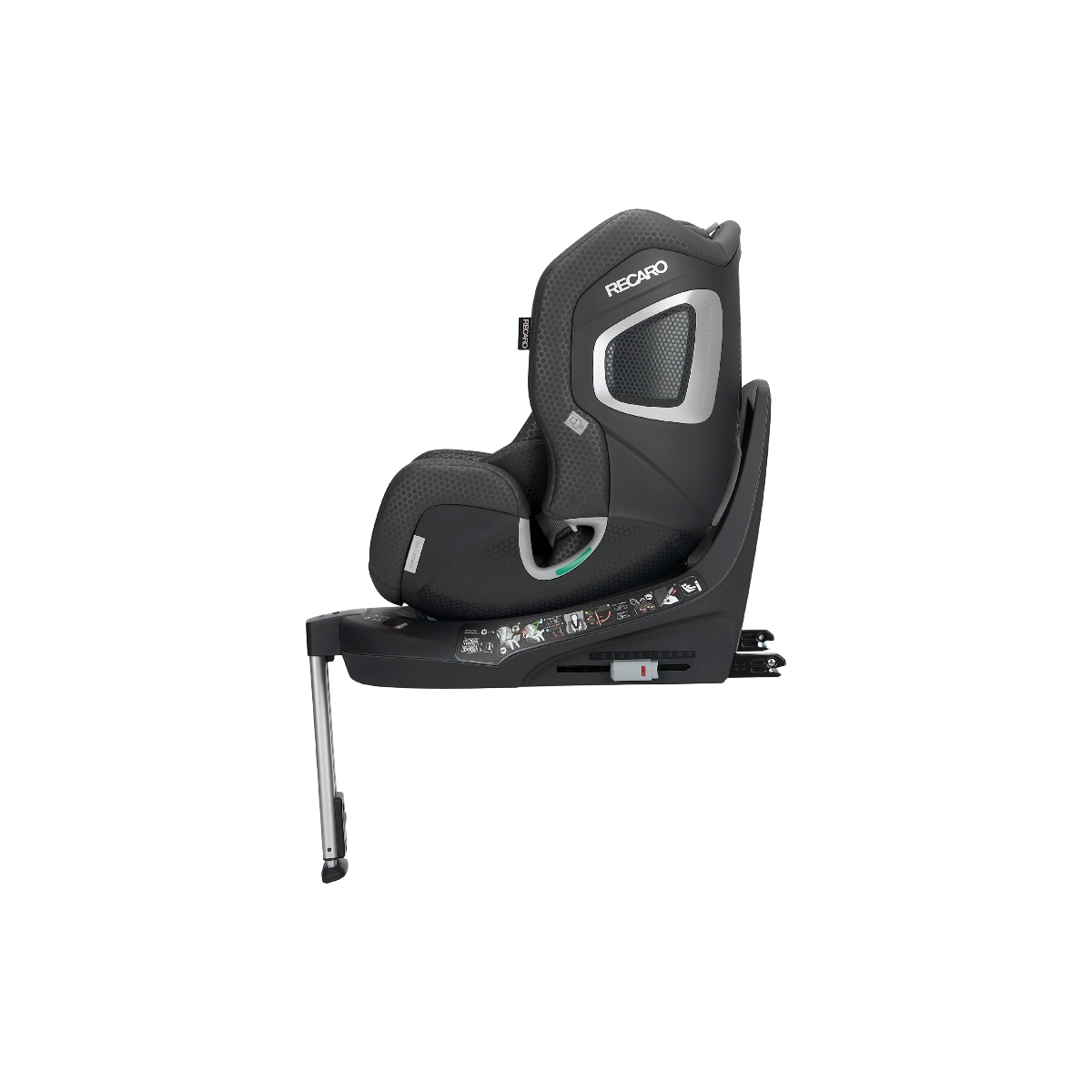 Recaro XENON 1 KID (3 Months–7 Years) 360 Car Seat - Fresh Black - Image 6