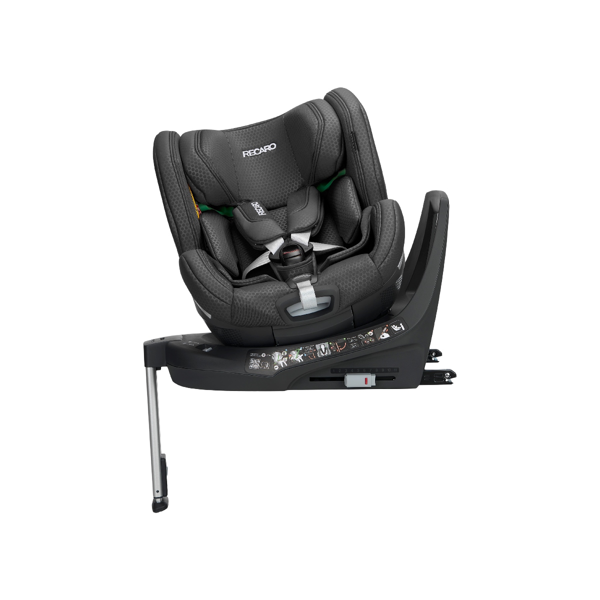 Recaro XENON 1 KID (3 Months–7 Years) 360 Car Seat - Fresh Black