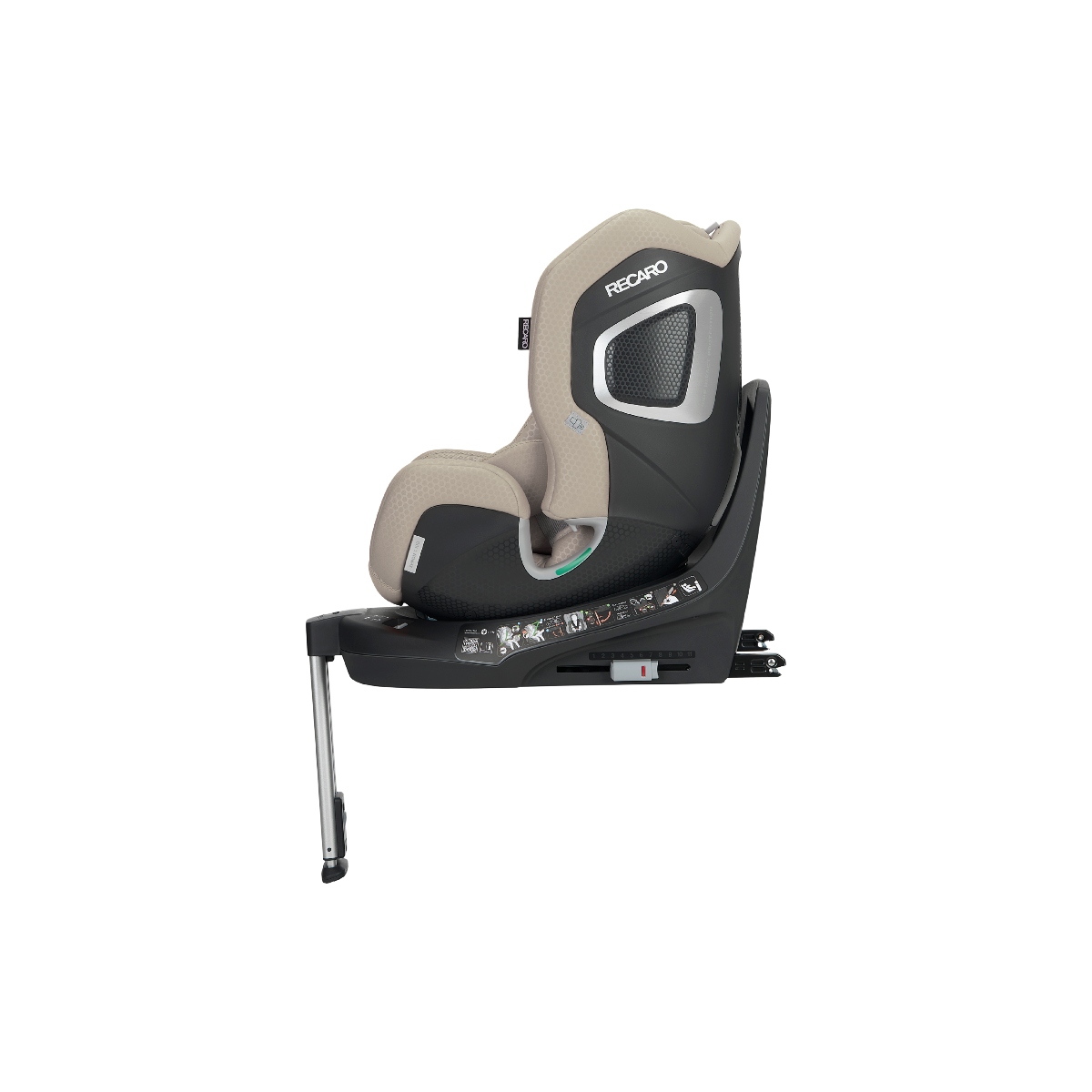 Recaro XENON 1 KID (3 Months–7 Years) 360 Car Seat - Elegant Beige - Image 8