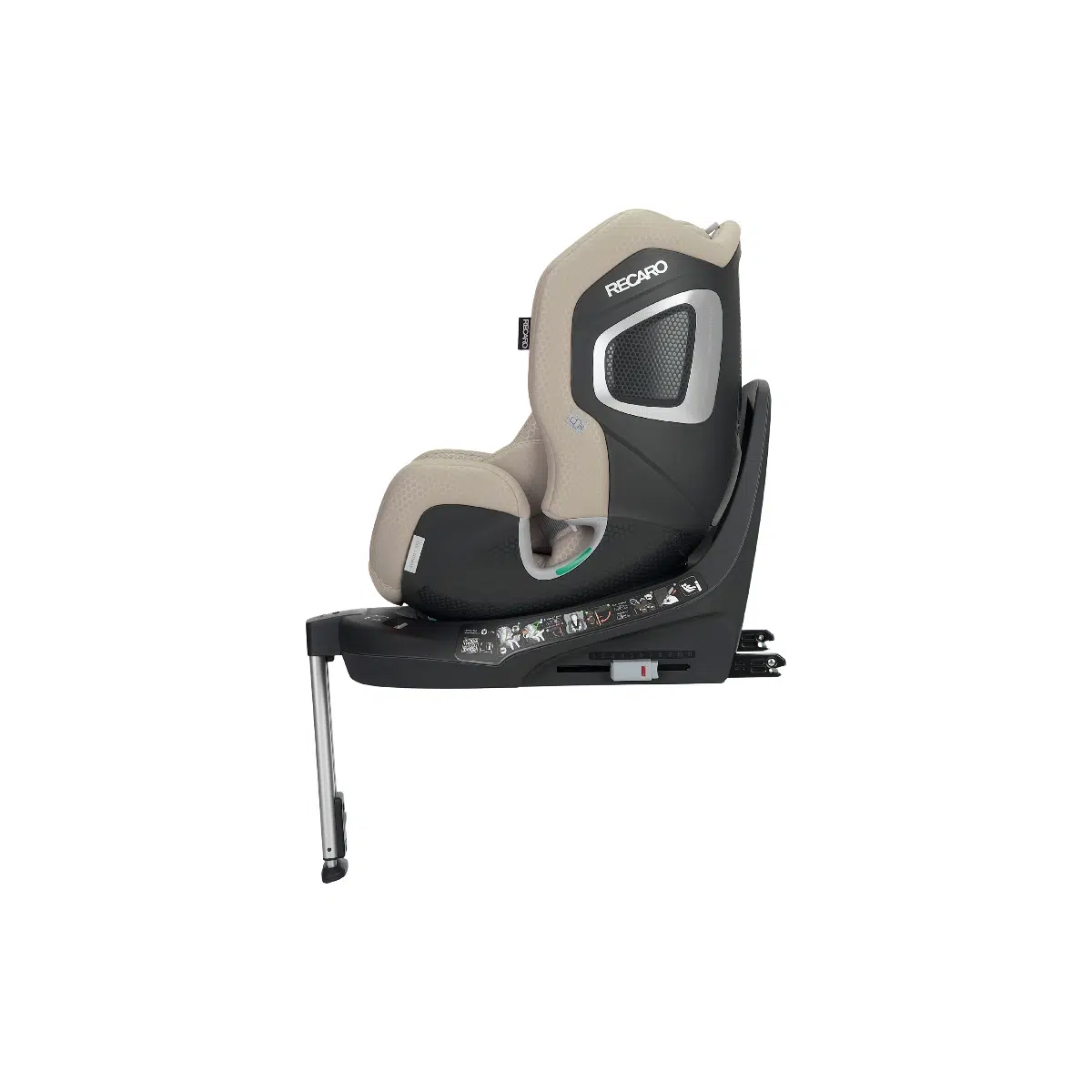 Recaro XENON 1 KID (3 Months–7 Years) 360 Car Seat - Elegant Beige - Image 8